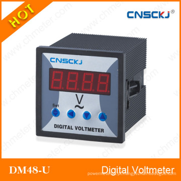 Voltímetro digital monofásico Dm48-U